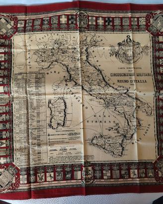 Fazzoletto militare storico Regno d'Italia 1884