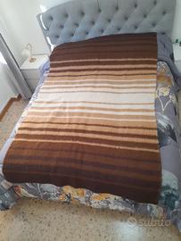Coperta Individuale In Lana Faalberg Odone Marrone