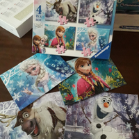 Puzzle Disney Frozen 4puzzle