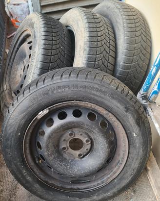 4 ruote invernali Fiat panda