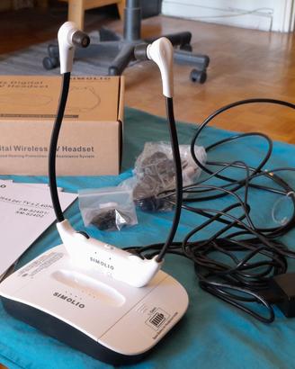 SIMOLIO Cuffie Wireless per TV