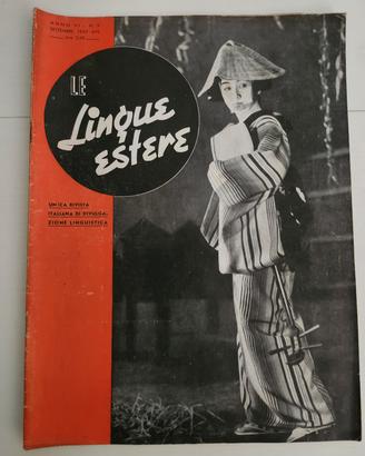 Rivista Le lingue estere anno VI n°9