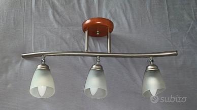 Lampadario moderno a 3 luci
