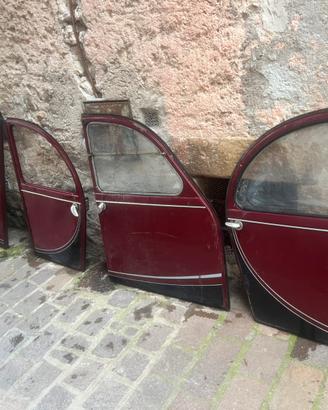 Sportelli  e capotte citroen 2 cv charleston