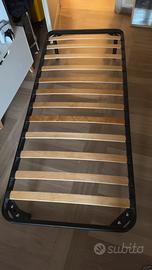 struttura con doghe letto singolo 80x90