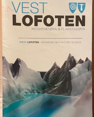 Lofoten occidentali:carta geografica e dei servizi