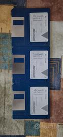 Microsoft MS-DOS 5 italiano - 3 floppy 3,5"
