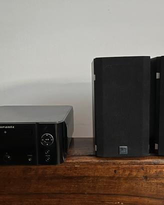 Marantz m-cr610 e Dali Lextor 1