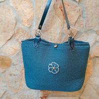 Borsa tote a uncinetto 