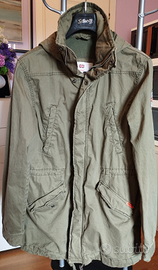 Giacca SuperDry verde militare, Tg. M