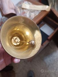 campanello a mano antico 