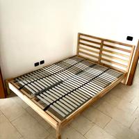 Set letto completo con materasso 140 x 200 cm