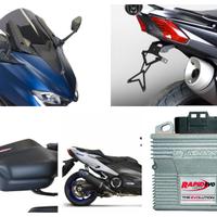Yamaha T Max 560 accessori scarico ammortizzatore