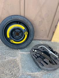 Ruota di scorta Michelin TEX 105/70 R14 più kit