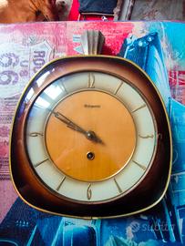 orologio tedesco da parete vintage raro