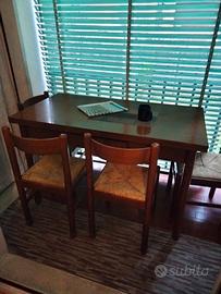 tavolo cucina e sedie