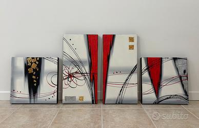 QUADRO MODERNO SU TELA