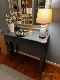 Console ingresso in legno massello