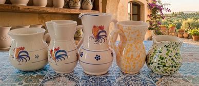 Brocche, caraffe.