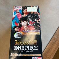 one piece card game OP-09 the new emperor box nuov