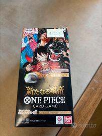 one piece card game OP-09 the new emperor box nuov
