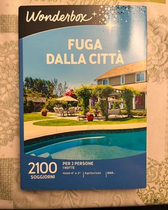 Cofanetto Wonderbox “fuga dalla città”