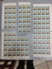 Foglio francobolli castello rocca di Calascio 