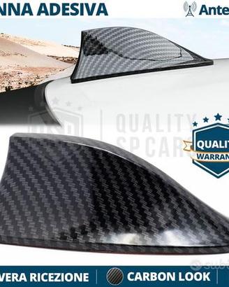 Antenna PINNA SQUALO per PORSCHE Fibra di CARBONIO