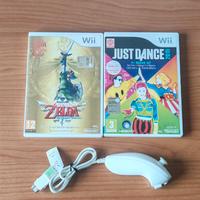 Nintendo Wii – Zelda 25th + Nunchuk + Just Dance