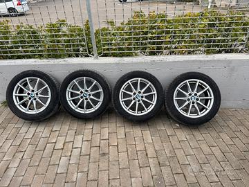 Cerchi in lega e gomme originali bmw 225/55/17