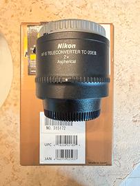 Teleconverter Nikon TC 20E III - 2X