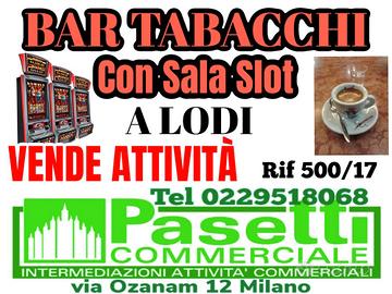 BAR TABACCHI a Lodi con saletta slot