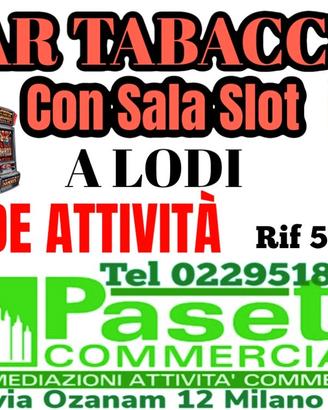 BAR TABACCHI a Lodi con saletta slot