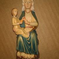 Madonna Mariazell in legno della Val Gardena