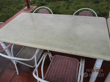 Tavolo da esterno/giardino Grossfilex agglomerato