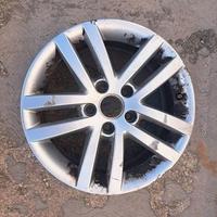 1 cerchio in lega originale vw golf da 6,5 x 16"