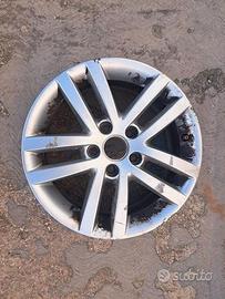 1 cerchio in lega originale vw golf da 6,5 x 16"