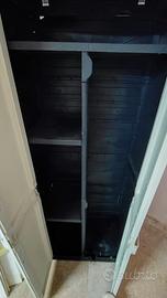 Armadio resina porta scope 