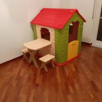 Casetta gioco per interni ed esterni
