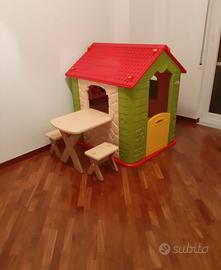 Casetta gioco per interni ed esterni