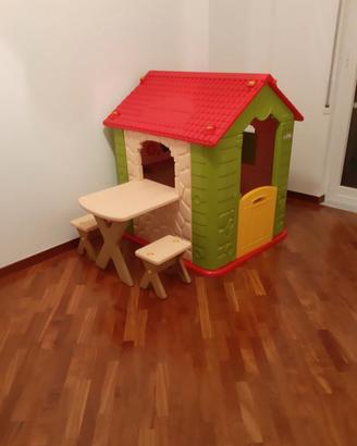 Casetta gioco per interni ed esterni