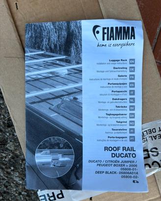 Portapacchi roof rail ducato