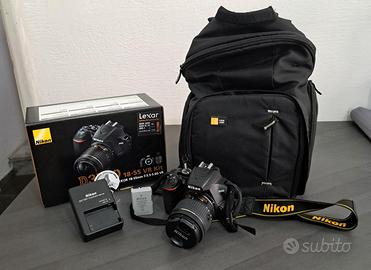 Nikon D3500 reflex digitale come nuova