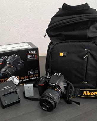 Nikon D3500 reflex digitale come nuova