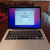 Macbook Pro 13" Retina 256GB late 2015