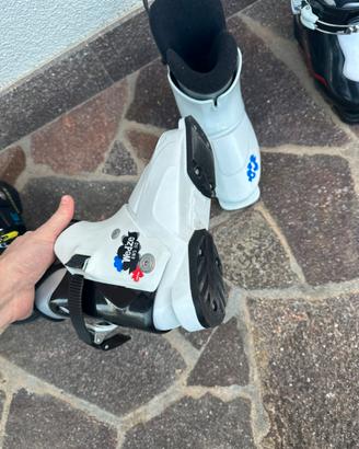 Scarponi da sci bambino WEDZE bianchi – 231 mm