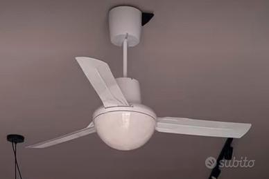 ventilatore da soffitto lampadario vortice