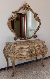 Mobile + specchio in stile veneziano