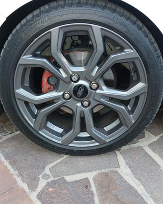 4 cerchi in lega ford fiesta mk8 da 17 4x108
