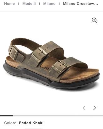 Birkenstok Milano crosstown NUOVE